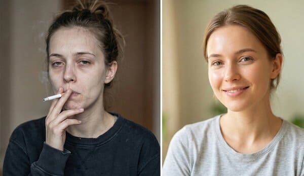 Before/After transformation